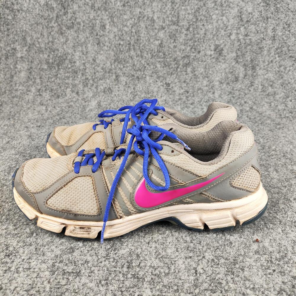 Nike Shoes Womens Size 9.5 Gray Mesh Running Athletic Sneakers 537571-008